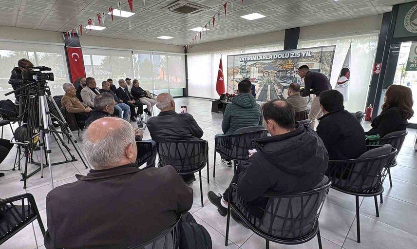 Sungurlu'da yarı sürede yarıdan fazlası tamam: başkan Dere projeleri anlattı