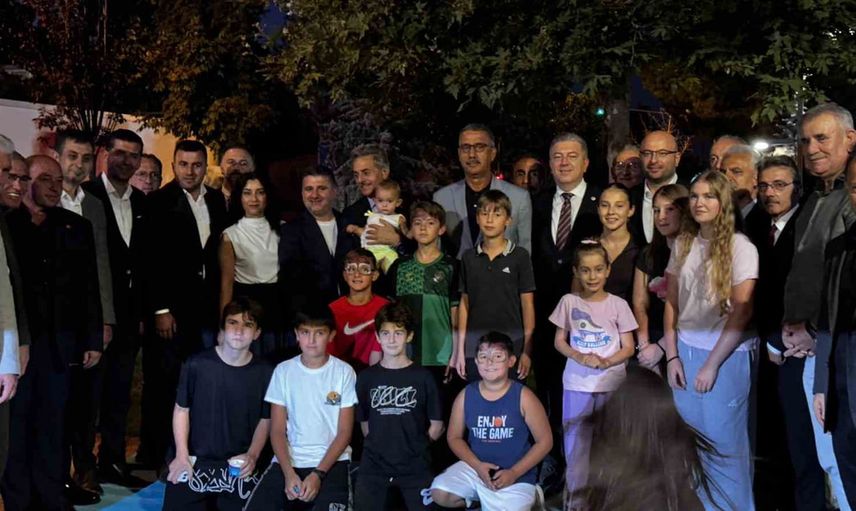 Söğütlü'ye ritim parkla yeni nefes: Alemdar yatırımların 120 milyarı aştığını vurguladı