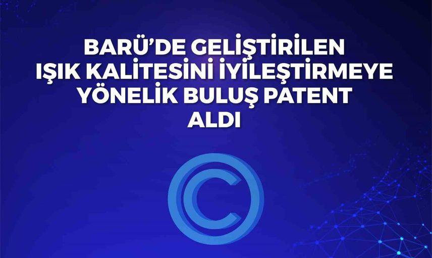 BARÜ'nün kompozit altlık buluşu OLED ışığını kırmızıya dönüştürüyor