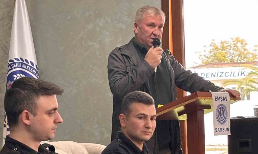 Samsun'da 273. kez düzenlenen şehit anması aynı ritüelle sürdü