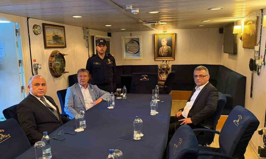 erhürman tcg ışın'da arama çalışmalarını yerinde takip etti