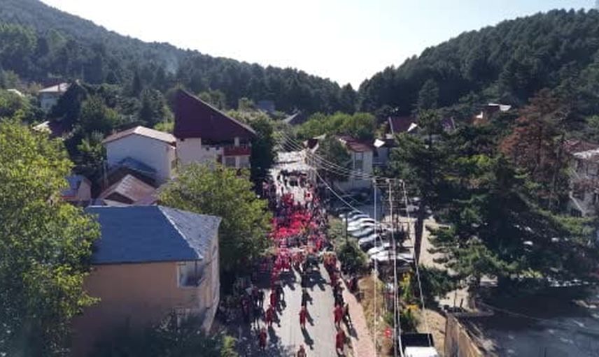 Zorkun Yaylası'nda 30. çocuk şenliği mehter takımı eşliğinde başladı