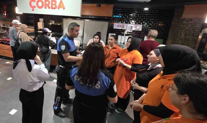 Bozüyük'te vatandaşlara dolandırıcılık ve güvenlik bilgilendirmesi