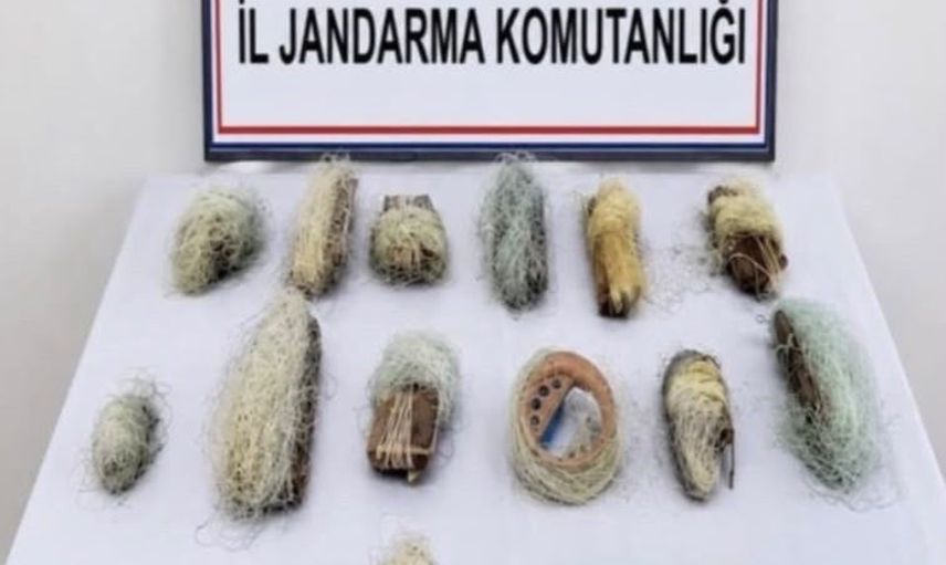Gölet denetiminde 15 kaçak ağ ele geçirildi, canlı balıklar gölete bırakıldı