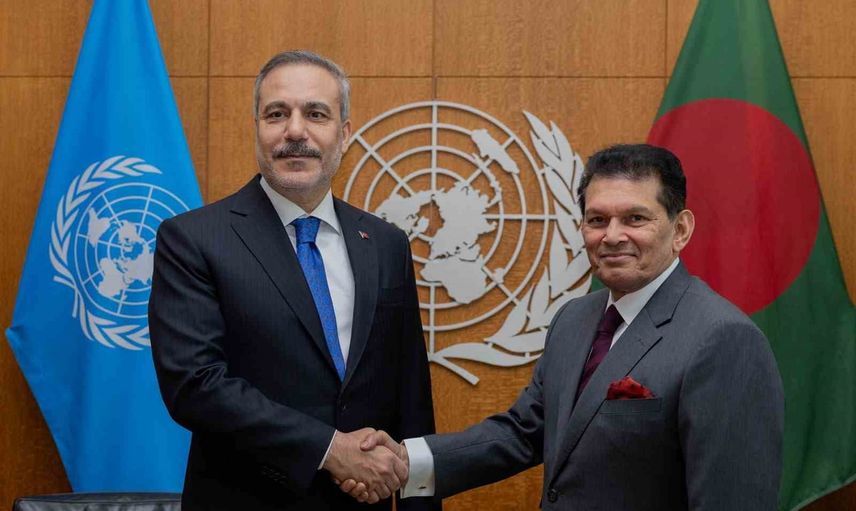 Fidan'dan New York'ta diplomasi mesaisi: Khalilur Rahman'la görüşme