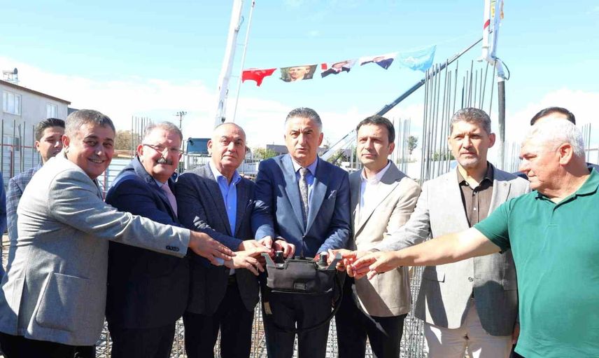 Aksu'ya 9 hekim kapasiteli Fatma-Şevket Yüksel aile sağlığı merkezinin temeli atıldı