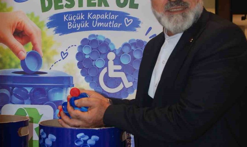 Mavi kapakla büyüyen dayanışma Kahramanmaraş'ta 15 bin 700 engellinin umudu oldu