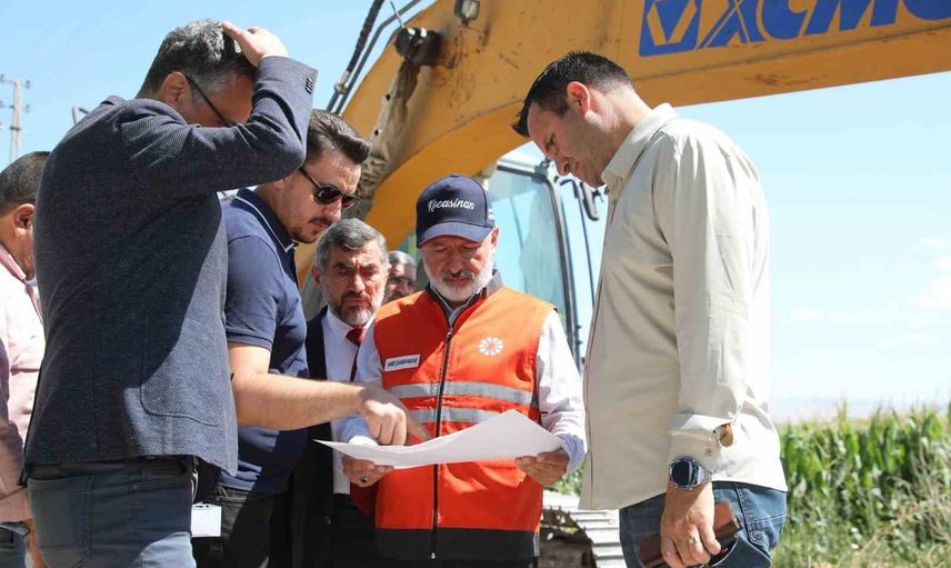 Kırsalda altyapı seferberliği: Elagöz kışa doğal gazla giriyor