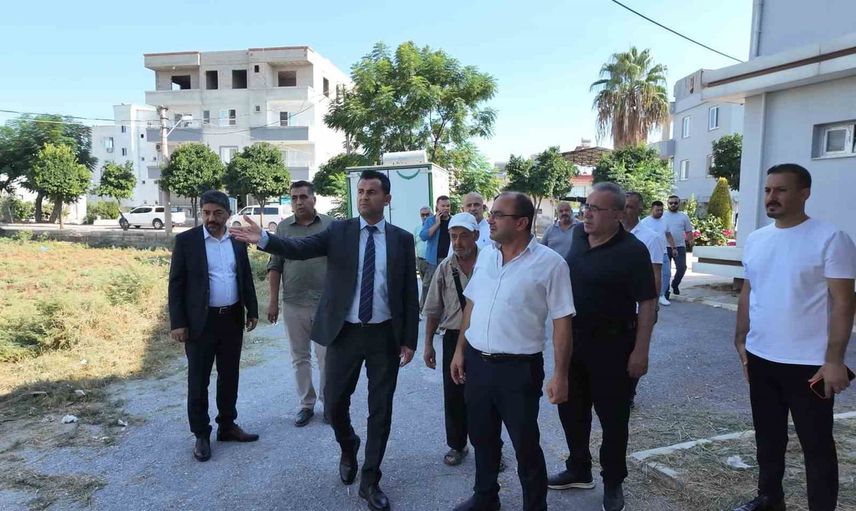Akdeniz kaymakamı sahada: Karaduvar'da mahalleyle yüz yüze çözüm arayışı