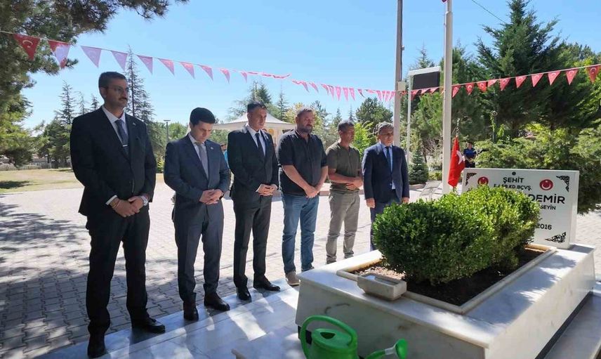 Niğde başsavcısından Ömer Halisdemir'e vefa ziyareti