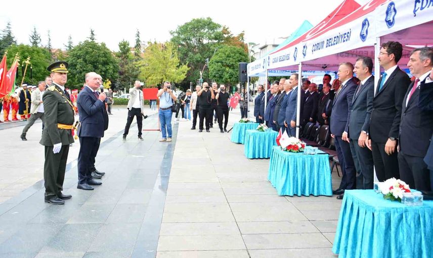 Kadeş Barış Meydanı'nda birlik ve gurur: Çorum 30 Ağustos'u coşkuyla karşıladı