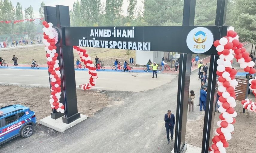 Ağrı'ya yeni nefes: Ahmed-i Hani kültür parkı açıldı