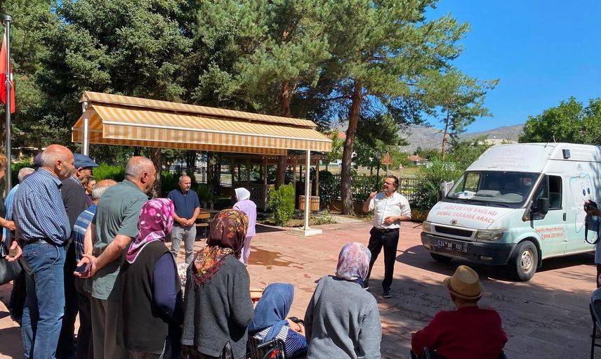 Erzincan huzurevinde 63 yaşlıya bütüncül sağlık eğitimi verildi