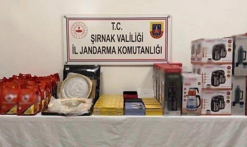 Şırnak'ta jandarmadan kapsamlı kaçakçılık operasyonu