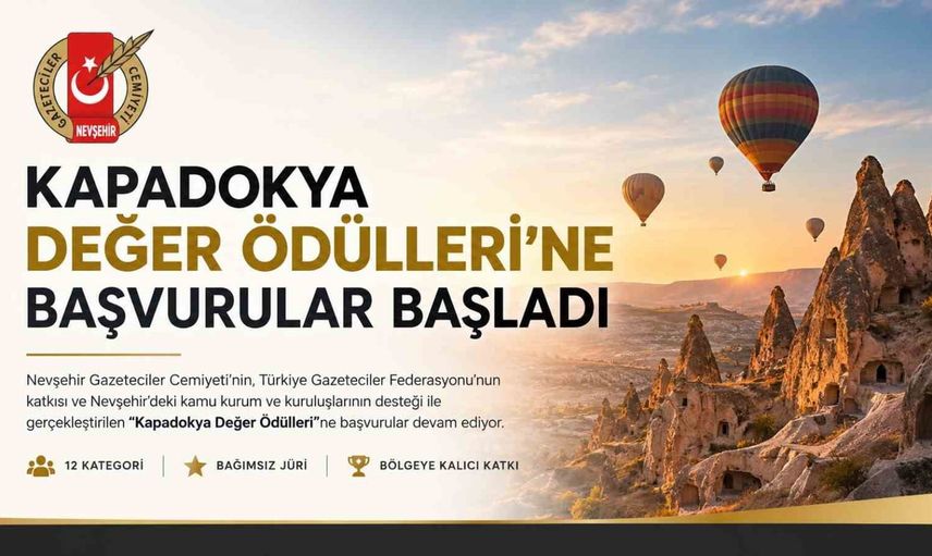 Kapadokya'ya değer katanlara başvurular başladı