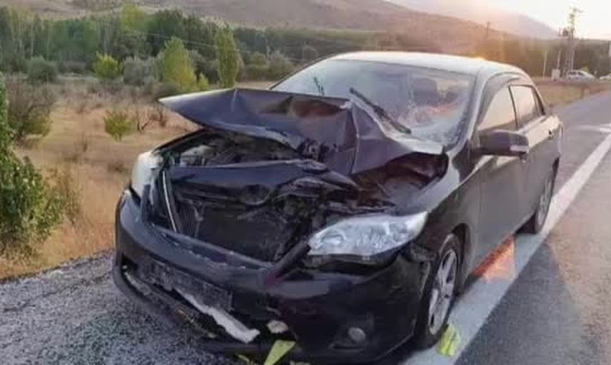 Sürgü'de öğleden sonra çarpışma: motosiklet sürücüsü hayatını kaybetti
