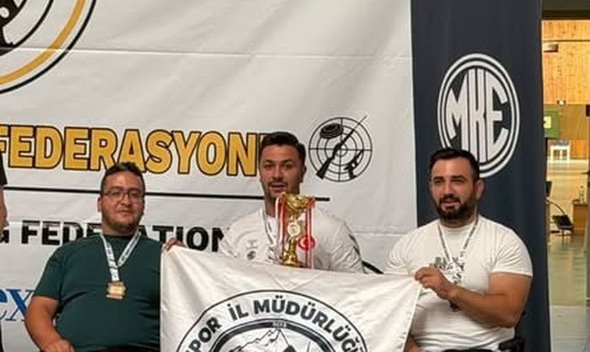Kayserili sporculardan mersin'de para atıcılıkta dört Türkiye derecesi