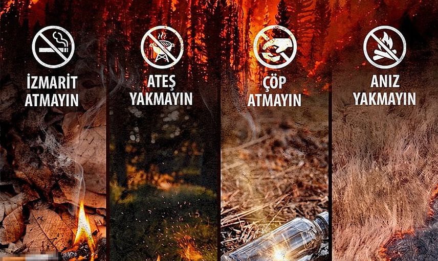 Kritik üç gün: orman yangını riski artıyor