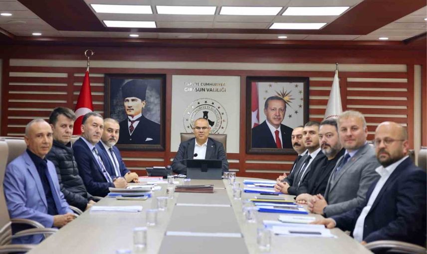 Yatırımlar sahada takip edilecek: Giresun'da kırsal altyapı ve koordinasyon vurgusu