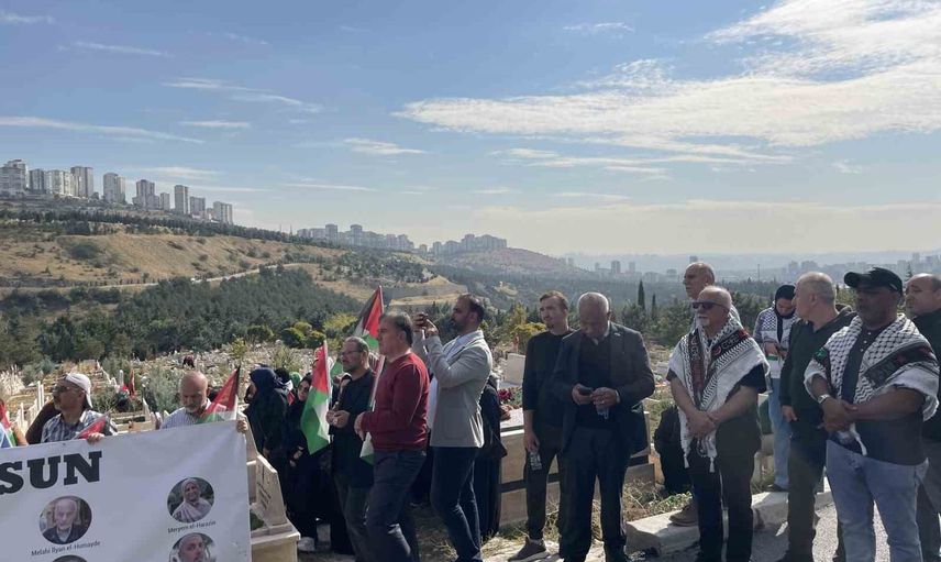 Başkentte anma: Karşıyaka'da Gazze şehitleri anıldı