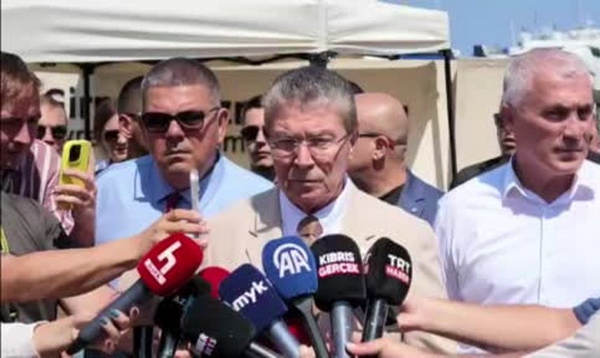 Batan gemi Girne açıklarında 550 metrede tespit edildi