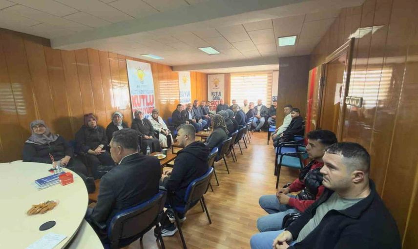 Hisarcık’ta teşkilat çalışmaları ve öncelikler masaya yatırıldı