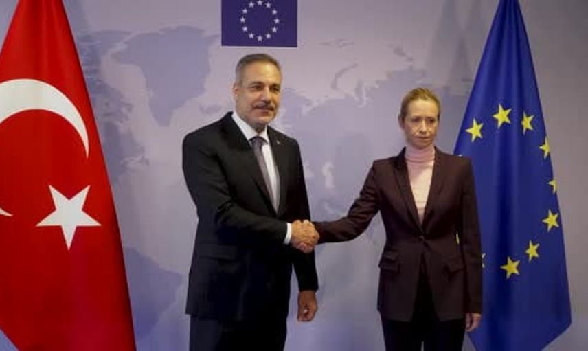 Fidan ile Kallas Brüksel'de buluştu
