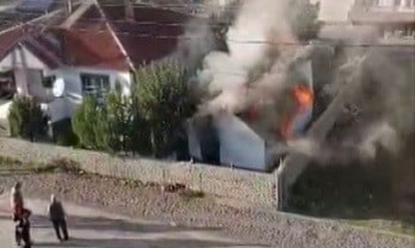 Odunluk alevleri Bingöl'de yerleşime ulaşmadan söndürüldü