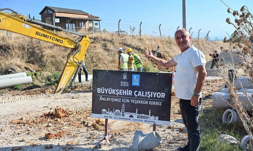 Yenişehir altyapısında kapsamlı iyileştirme: beş mahallede 7 bin 600 metre hat