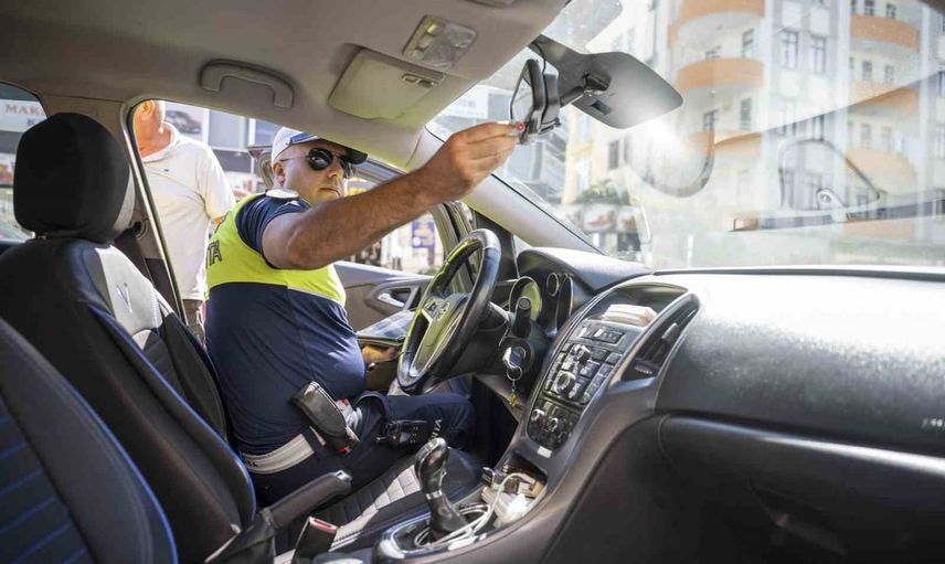 Mersin'in ticari taksilerinde sıkı denetim: 810 araçtan 280'ine ceza