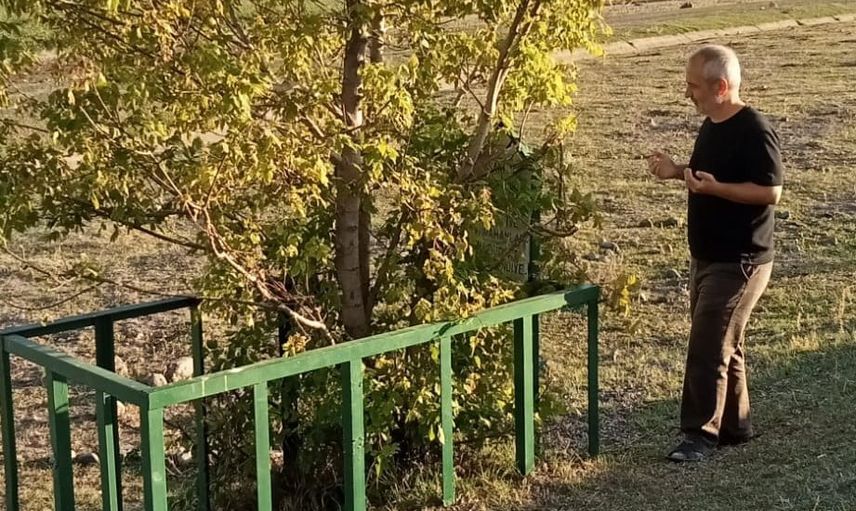 doğuya uzanan Çanakkale sesi: taşkaynak'ta bir şehitlik izi