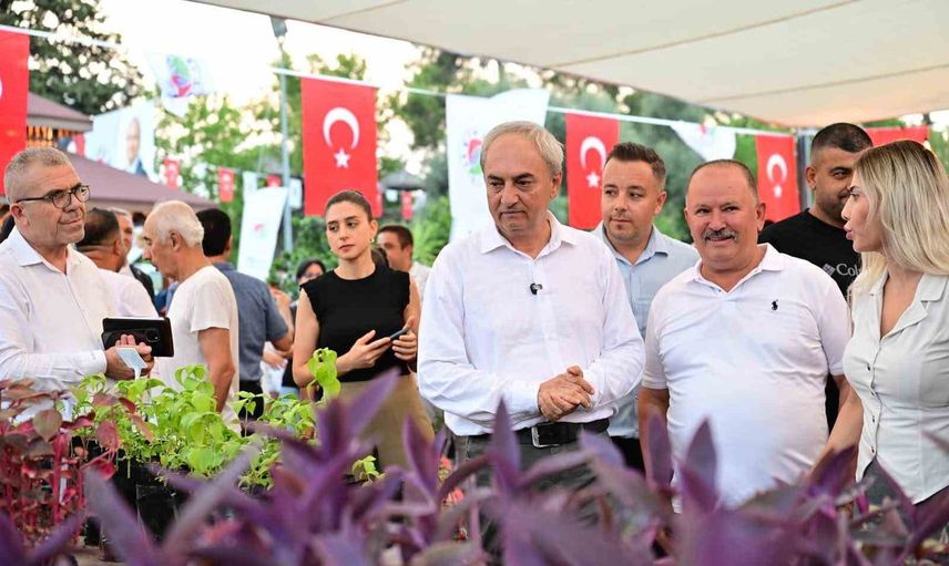 Kepez'in yeşil adımı: bahçe market Dokumapark'ta açıldı