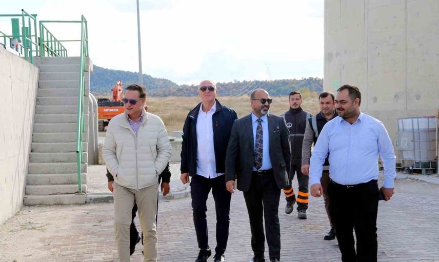 Kütahya OSB'ye üç yatırımın altyapı, lojistik ve teknik etkisi yerinde incelendi