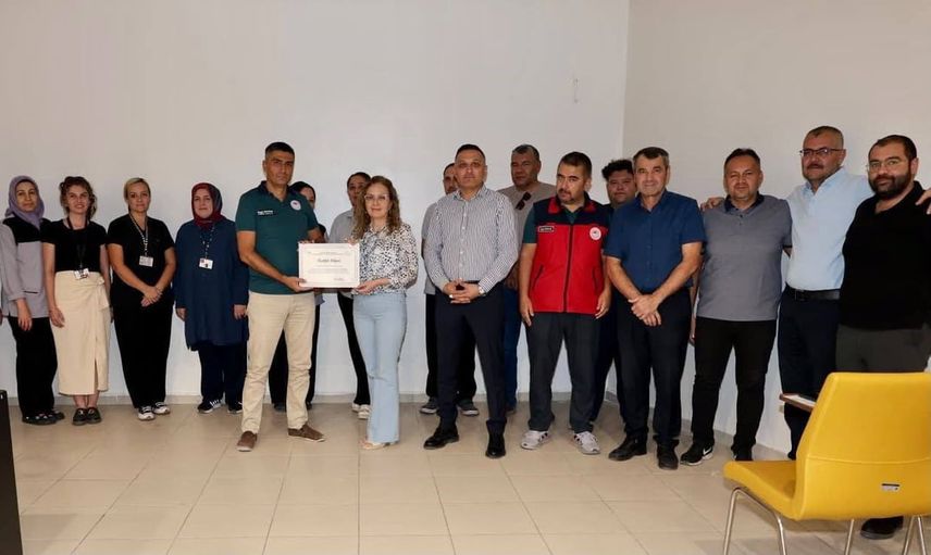 Dinar'da sağlık çalışanlarına su kullanımında tasarruf çağrısı