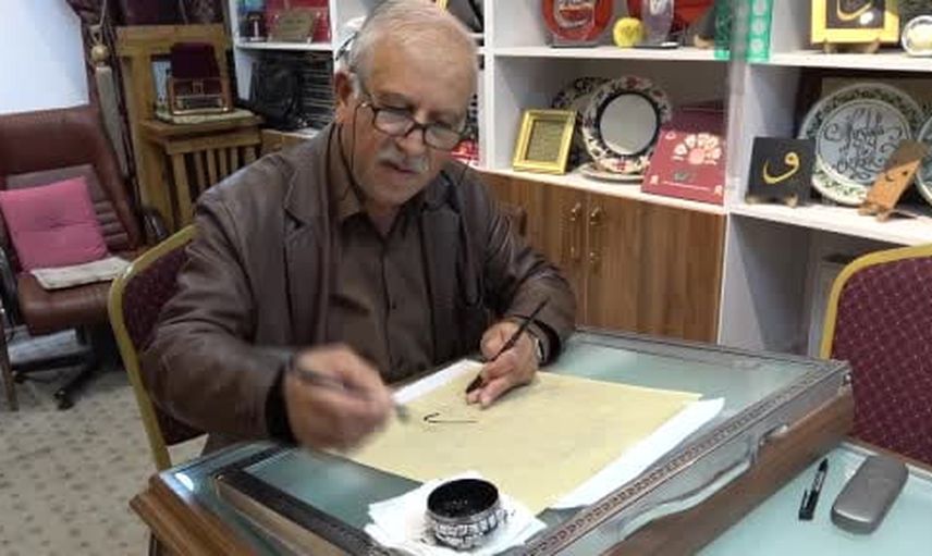 Vanlı hattat ecdadın yazı geleneğini genç kuşaklara taşıyor