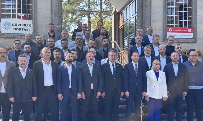 MHP Kayseri il yönetimi yeni hizmet dönemine dua ve adakla başladı