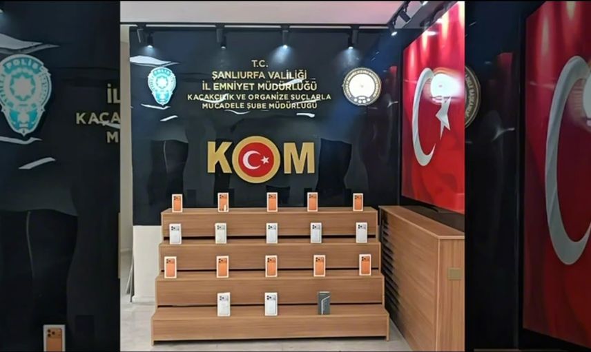 Şanlıurfa'da iki operasyonda yaklaşık 10 milyon TL değerinde kaçak ürün ele geçirildi