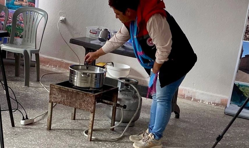 Sultandağı'nda kadın çiftçilere süt ürünleriyle gelir artırma eğitimi