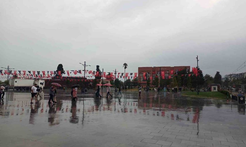 Samsun ve Sinop'ta en yoğun yağışlar kaydedildi