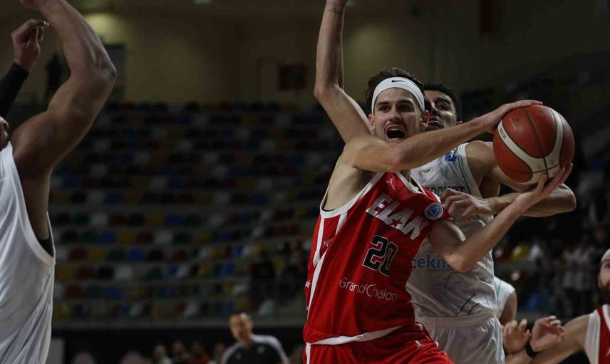 Körfez Basket dönüş yapıp Elan Chalon'u 74-65 mağlup etti