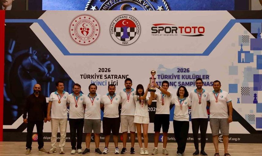 Denizli ev sahipliğinde kulüpler satranç şampiyonası sona erdi