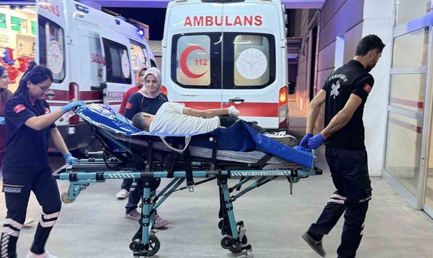 Adıyaman Eğriçay Parkı'nda sağlık ekipleri müdahale etti: kişi kesici aletle yaralandı