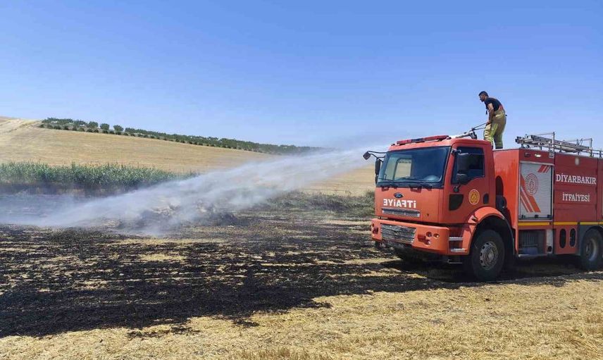 Yaz aylarında yükselen risk: Diyarbakır'da anız yangınları yoğunlaştı