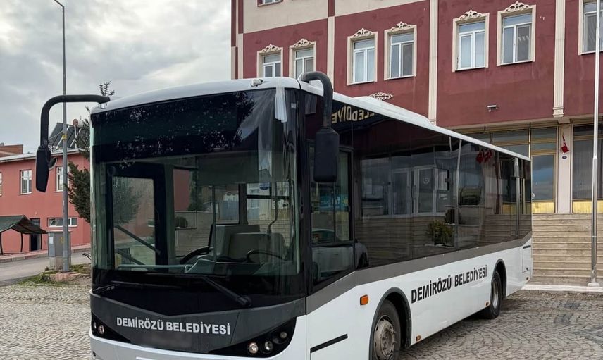 Eğitime erişimi kolaylaştıran adım: Demirözü'nde öğrencilere ücretsiz ulaşım