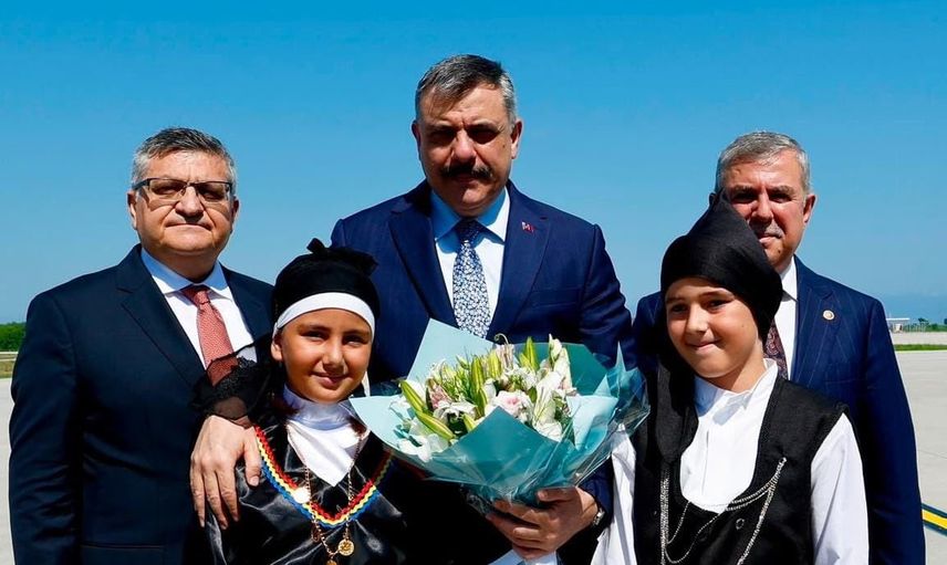 Sinop'ta bakan Mustafa Çiftçi yatırımların toplu açılışına katıldı