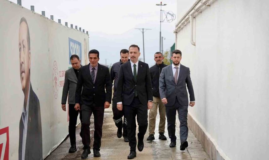 Üzümlü'de gençlere yeni alan: güreş salonu inşaatı yerinde değerlendirildi