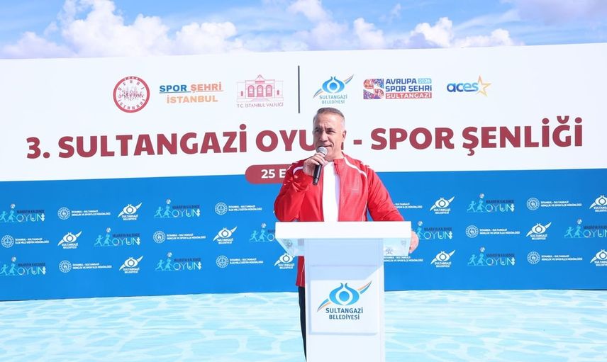 Sultangazi'de gençlik buluşması: 3. spor şenliği coşkuyla geçti