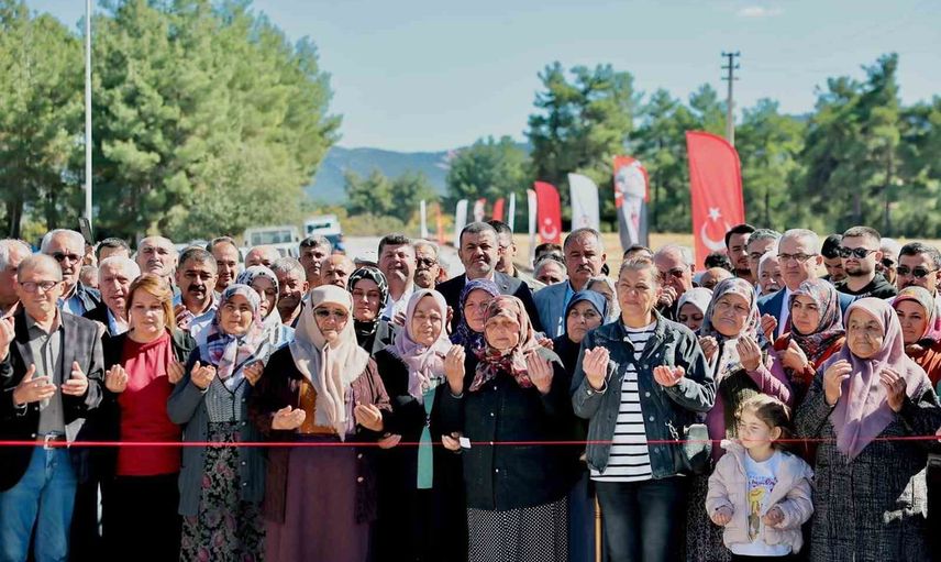 Kale'de Gülbağlık yolu tamamlandı; Çamlarca'da ulaşım rahatladı