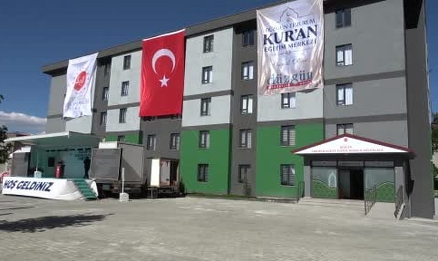 Erzurum'un hafızlık geleneği Düzgün Kur’an eğitim merkezinde sürdürülüyor