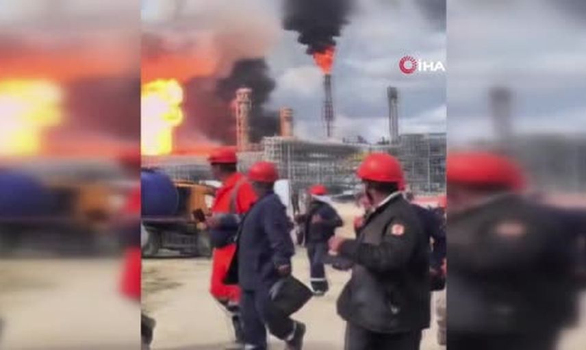 Amur projesinin inşaatında çıkan yangın can kaybını artırdı